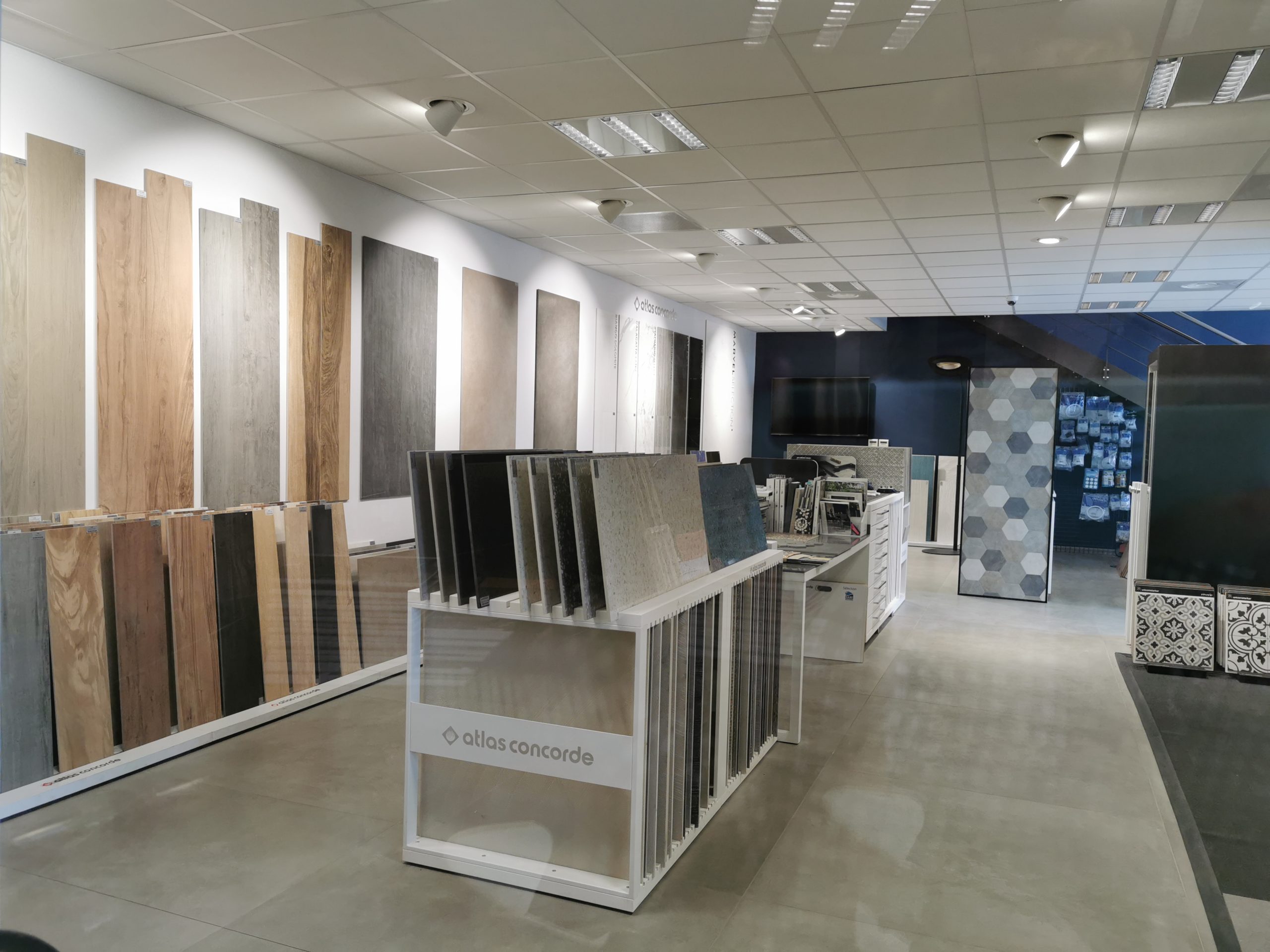 Photo d'une partie de notre carrelage